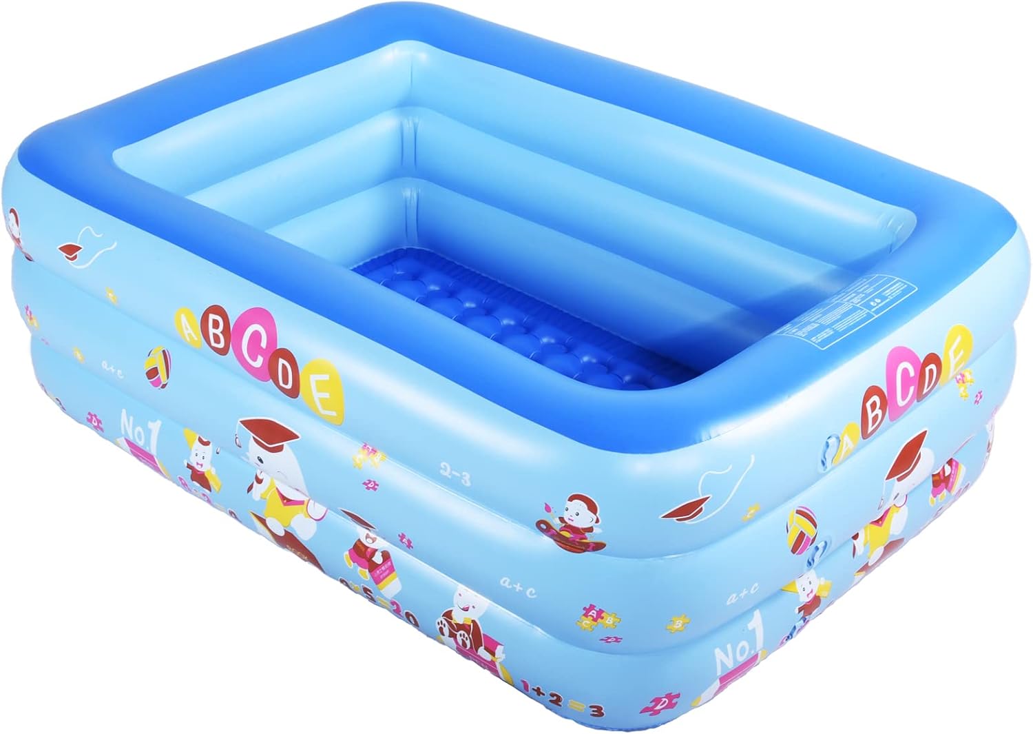 Inflatable Kiddie Pool, Inflatable Pool for Indoor or