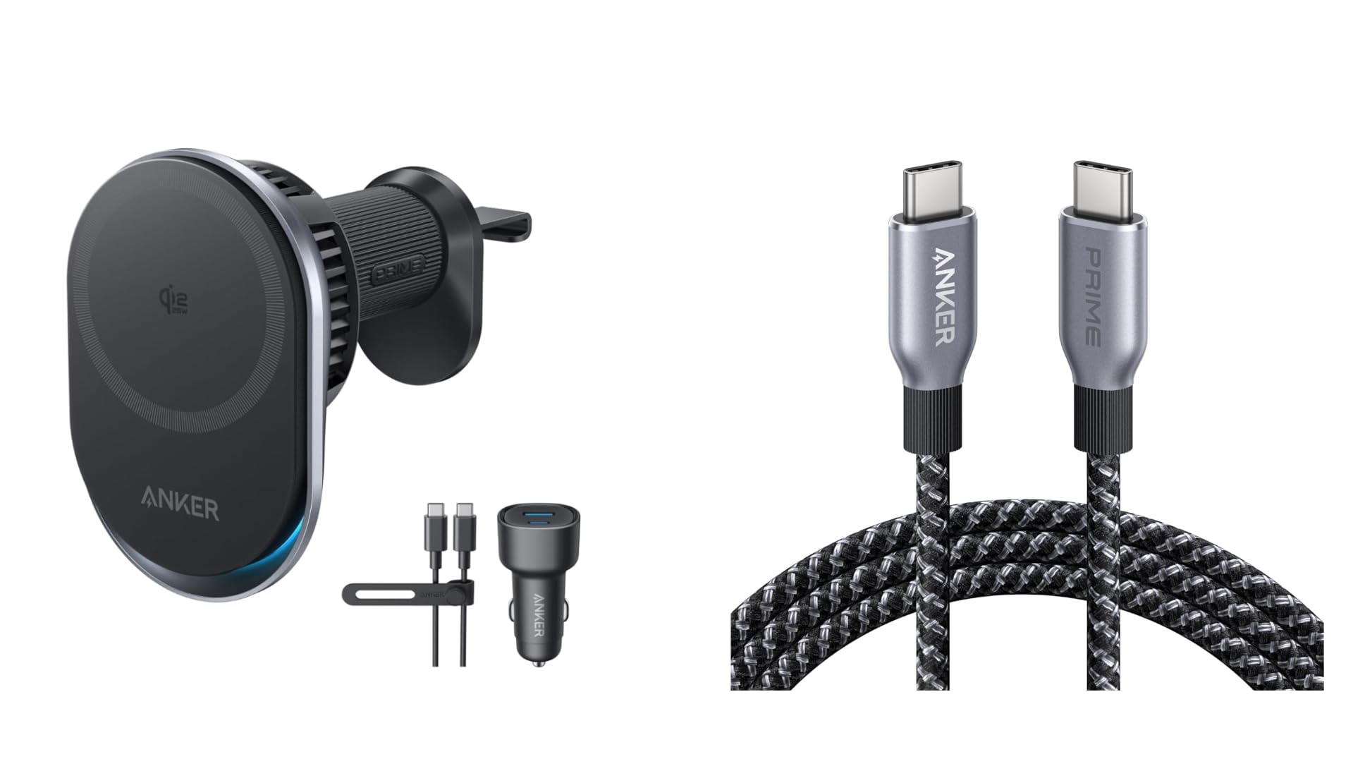 Amazon.com: Anker Prime Magsafe Car Mount Charger, Wireless Car