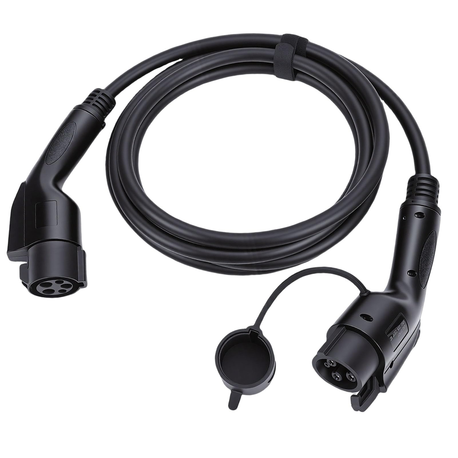 KIMISS Przedłużacz Kabla ładowarki EV J1772, 32A 16 Stóp Heavy Duty SAE Przedłużacz J1772 Kompatybilny z ładowarkami 110 V-240 V Poziomu 1/2, Zamiennik dla Forda Mustanga Lyriq Kona EV