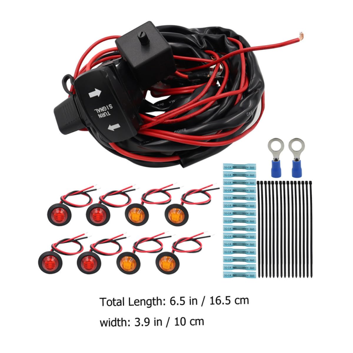 ORFOFE Kit Utv Interruttore 12v Atv Indicatori di Direzione