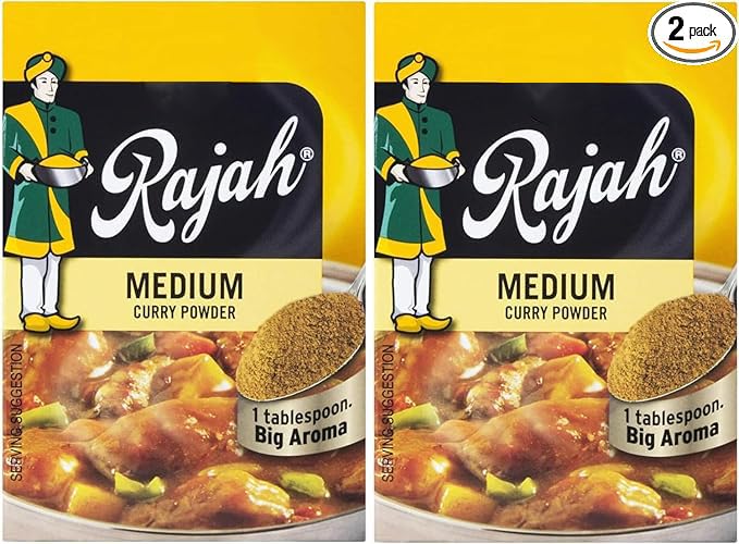 Rajah's Medium South African Curry Powder 100g - Pack of 2