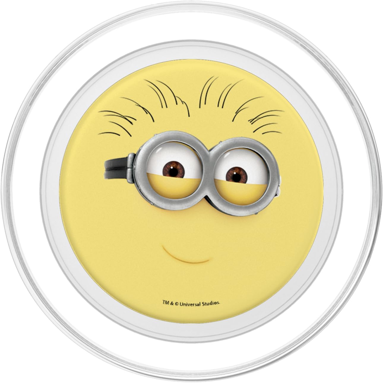 Despicable Me Minions Crooked Smile Minion PopSockets PopGrip for MagSafe
