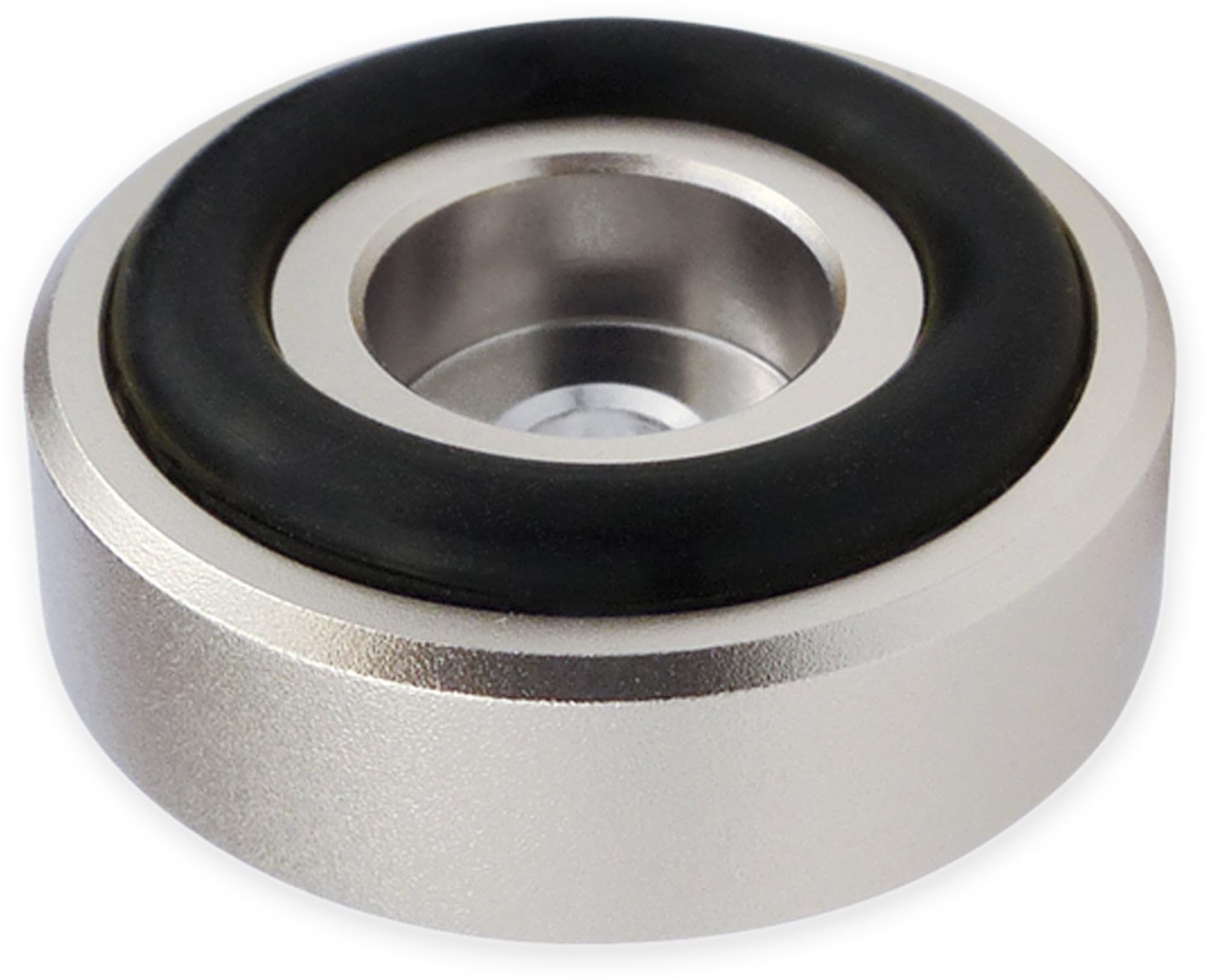 Piedini In Alluminio Dynavox Per HiFi - Set Di 4 Con Ammortizzatori In Gomma, Portata 10 Kg Cadauno, Per Impianti Audio