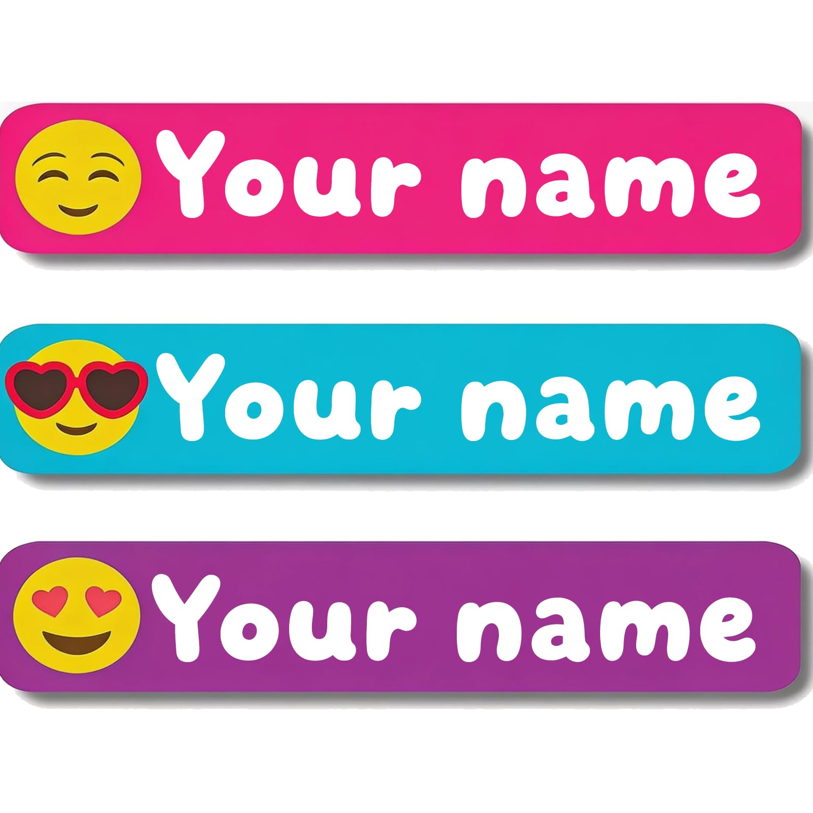 Personalized Waterproof Name Stickers for Kids, Washable Clothing Labels, Durable Name Tags for School, Kindergarten, Lunch Boxes, Books, Toys – Ideal Back to School（Like You）