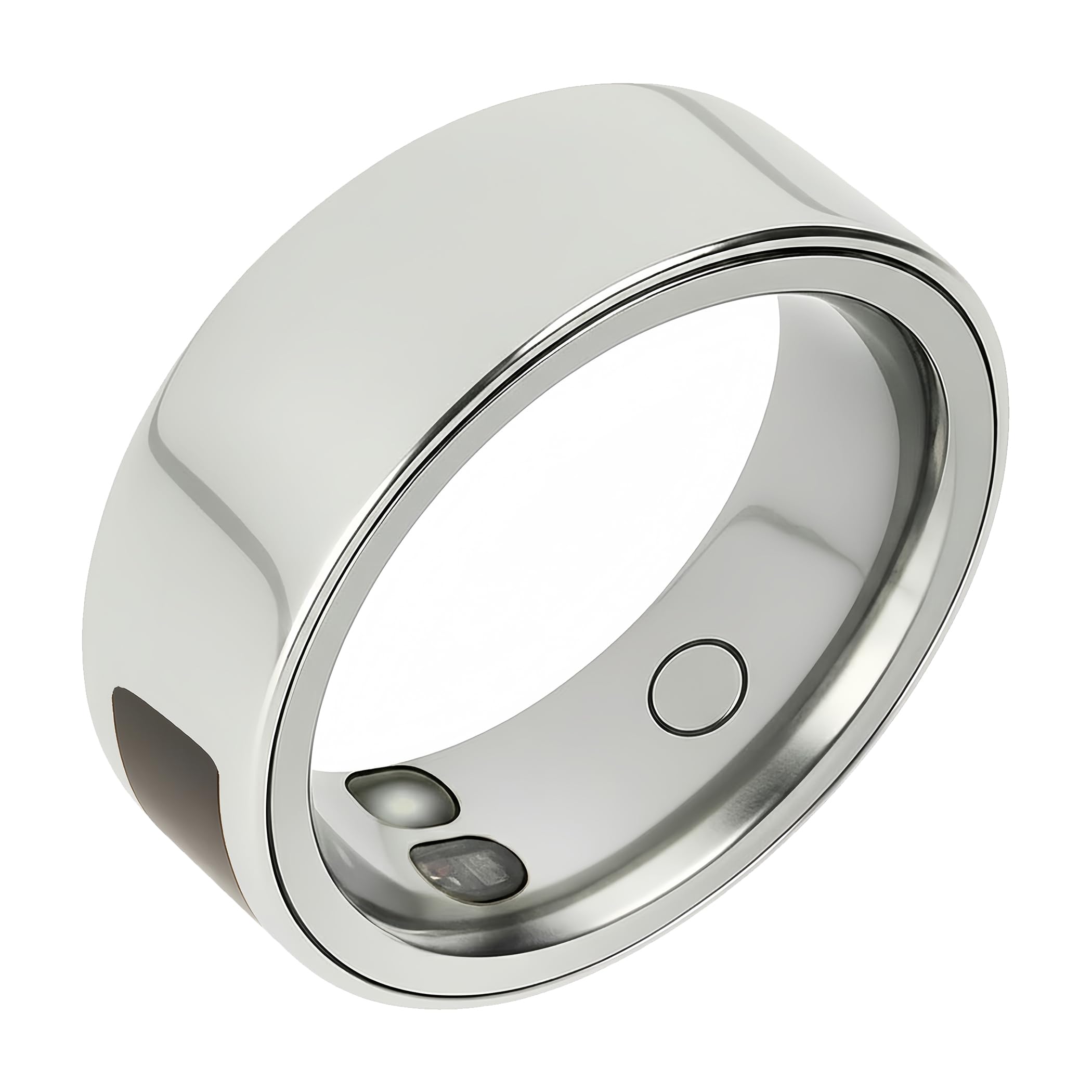 Gen 2 Pro Smart Ring for Men Women: Health, Fitness & Sleep Monitor, SOS, Touch Control, Heart Rate, Vibration, Waterproof, iOS Android, Gift (Silver, Size 9)-picture-28