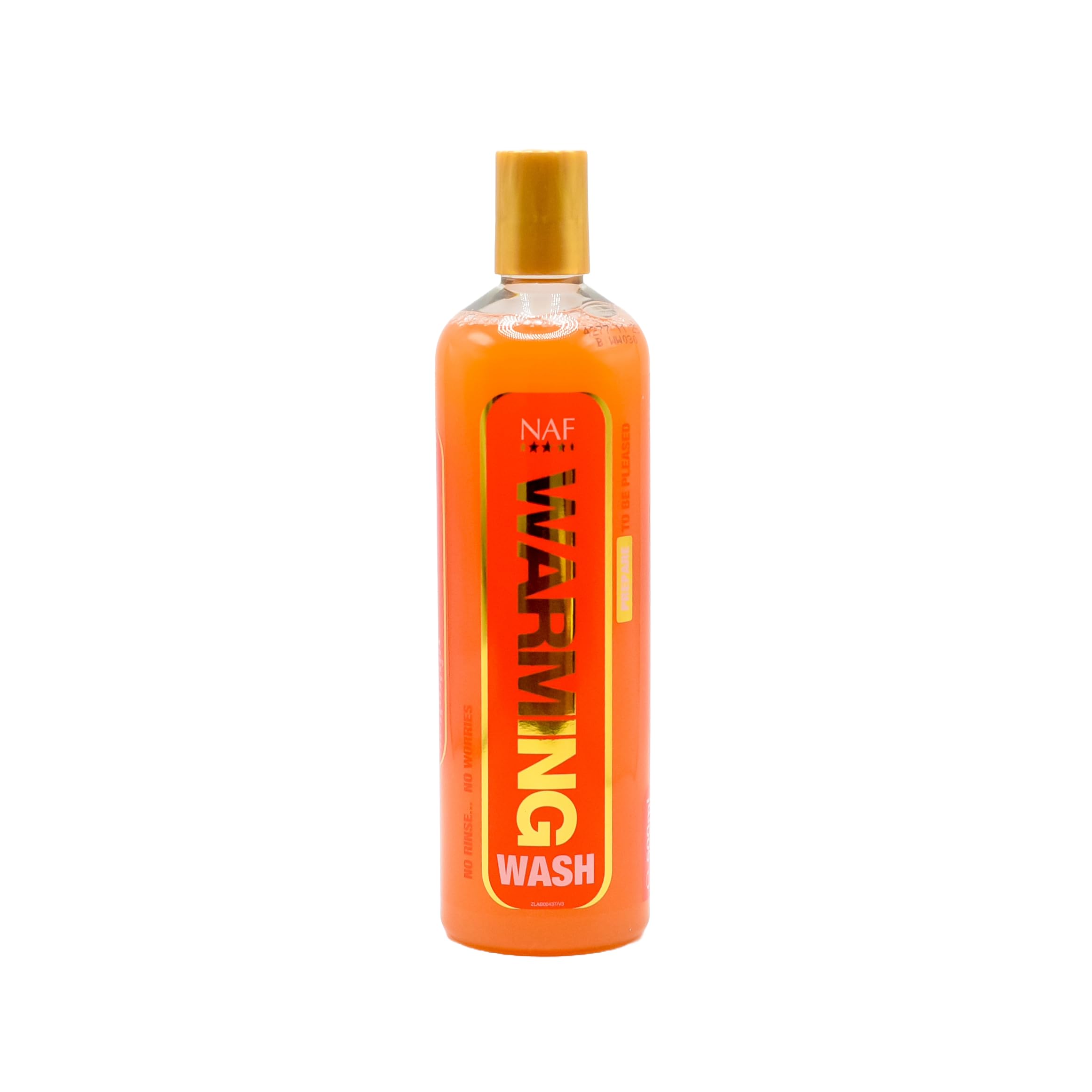 NAF Warming Wash 500ml – No-Rinse Post-Exercise Wash for Horses – Gently Warms & Cleans Muscles After Work – With Ginger & Clove Essential Oils