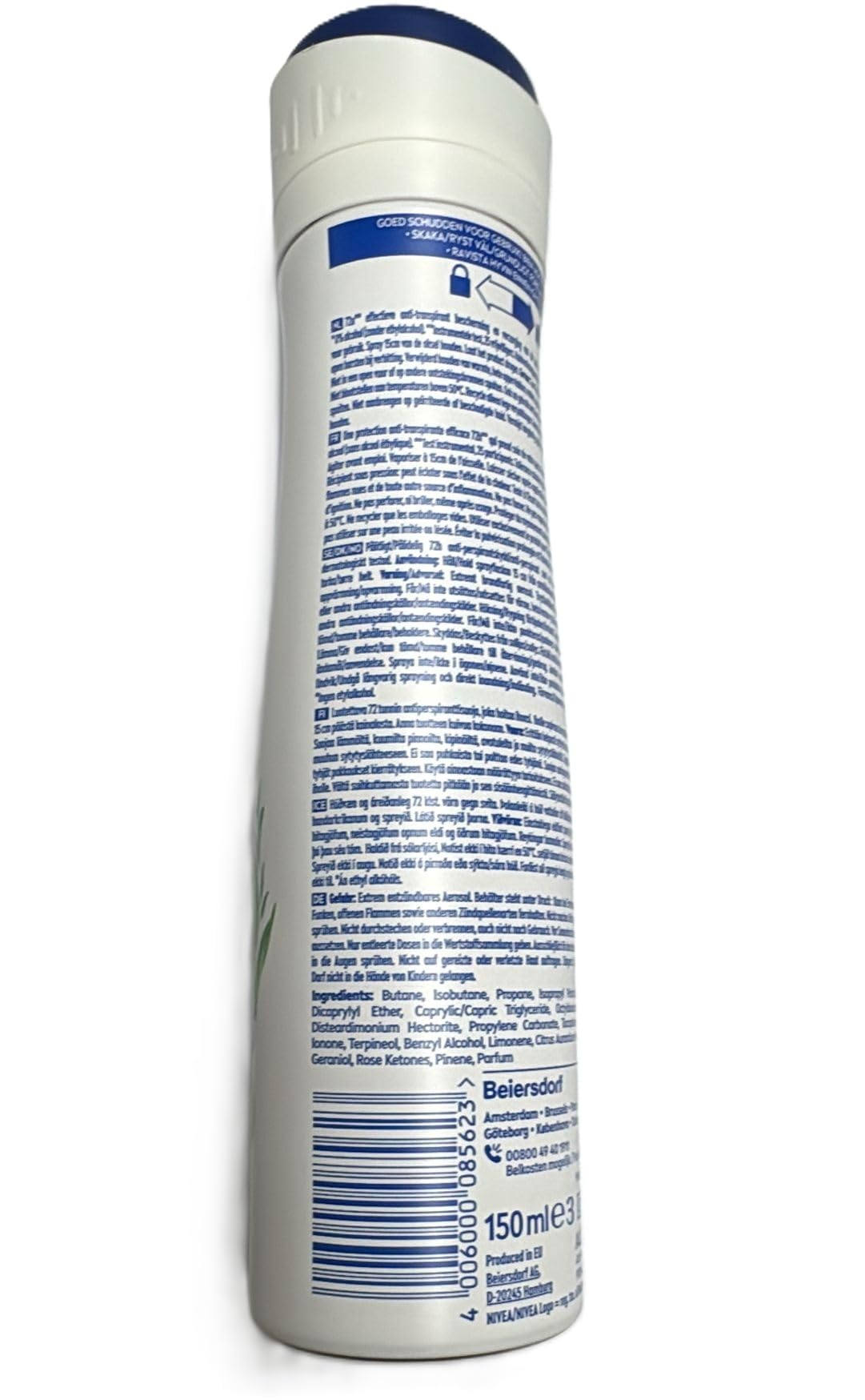 Nivea, deodorante spray antitraspirante, protezione attiva 72h - Fruity Delight - 150 ml