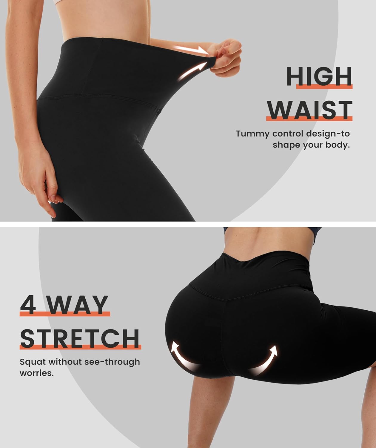 TNNZEET 7 Pack Biker Shorts for Women - 5''/8''/3'' High Waisted Workout Tummy Control Spandex Gym Shorts for Yoga Athletic - Image 3