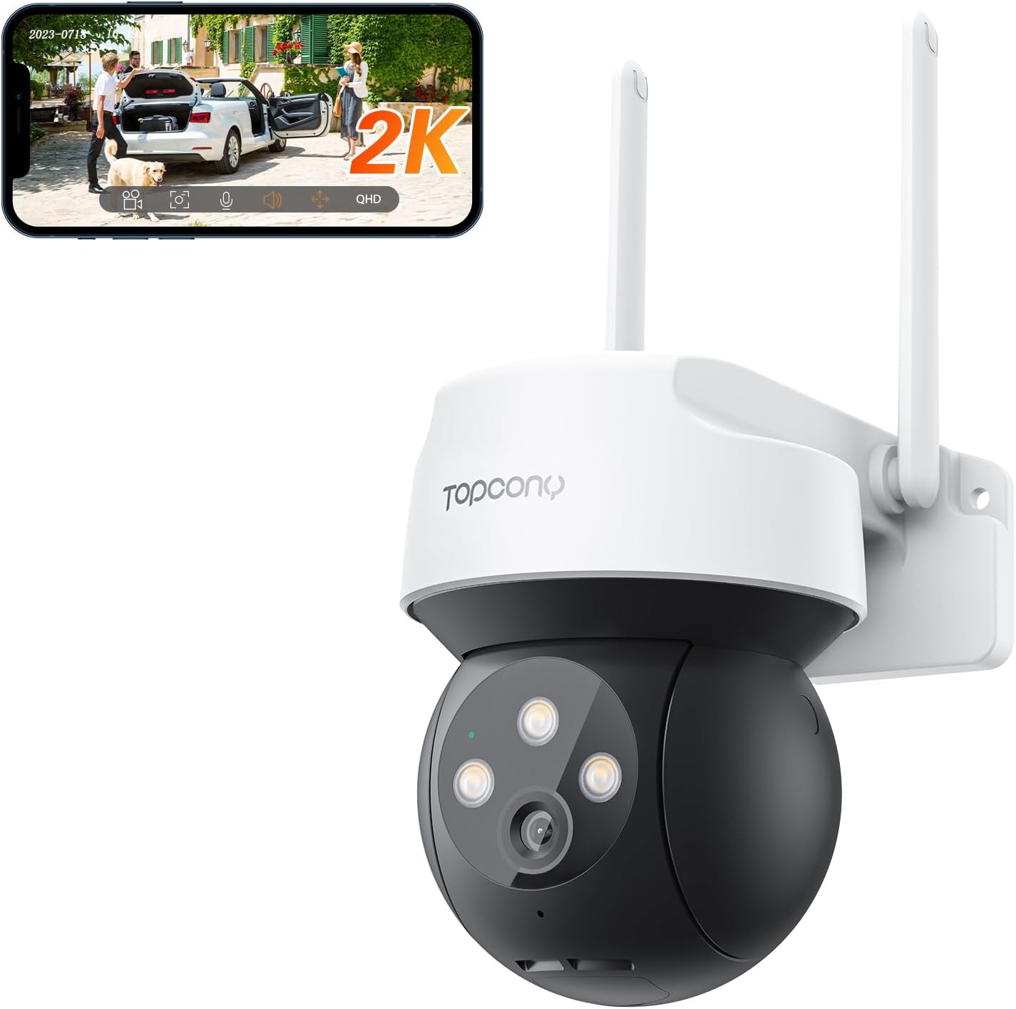 Mini Telecamera Wifi 4k 1080p Visione Notturna Ad Alta Definizione Telecomando Senza Fili Sorveglianza Intelligente Per Casa 90512633 - Foto 4