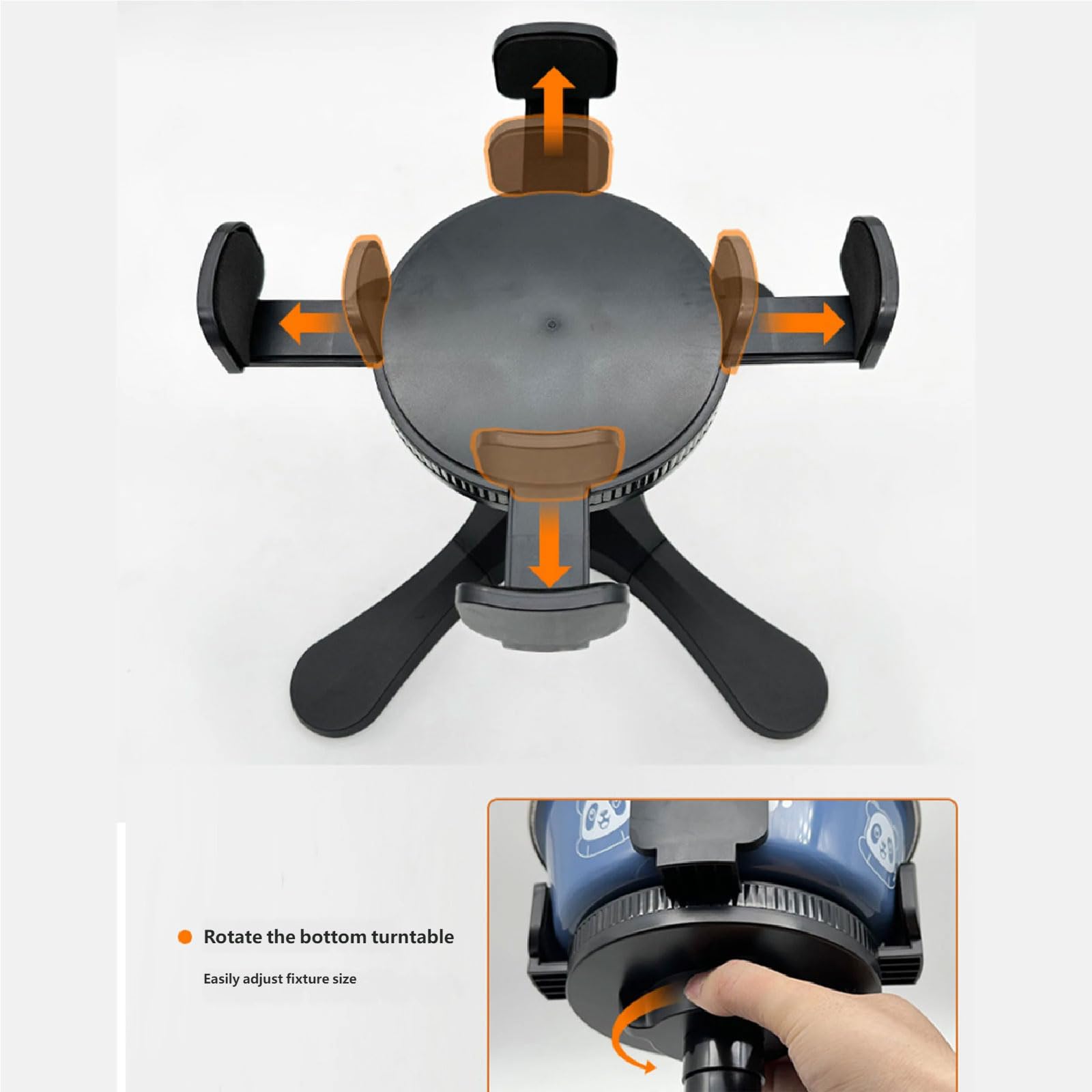 Soporte de platos estirados para mascotas que ahorra espacio, altura regulable, para comederos de mascotas, soporte portátil para alimentos para perros, cuenco elevado para perros
