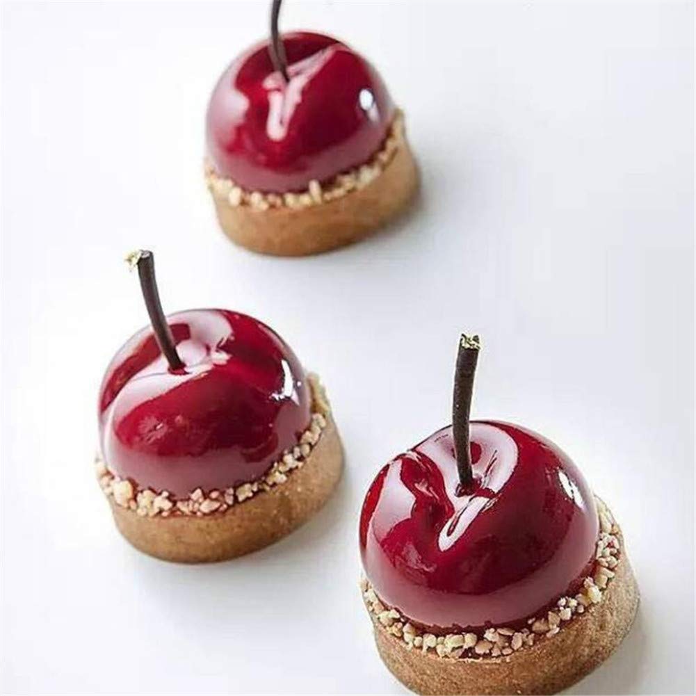 Stampini Silicone 3D Per Torte A Forma Di Frutta - 2 Pezzi Per Dolci E Mousse - Foto 12