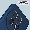 Pikkme Back Cover for OnePlus 13R 5G | Slim Soft Matte Silicone Cover with Camera Protection & Shockproof Bumper Case (Blue) gallery image