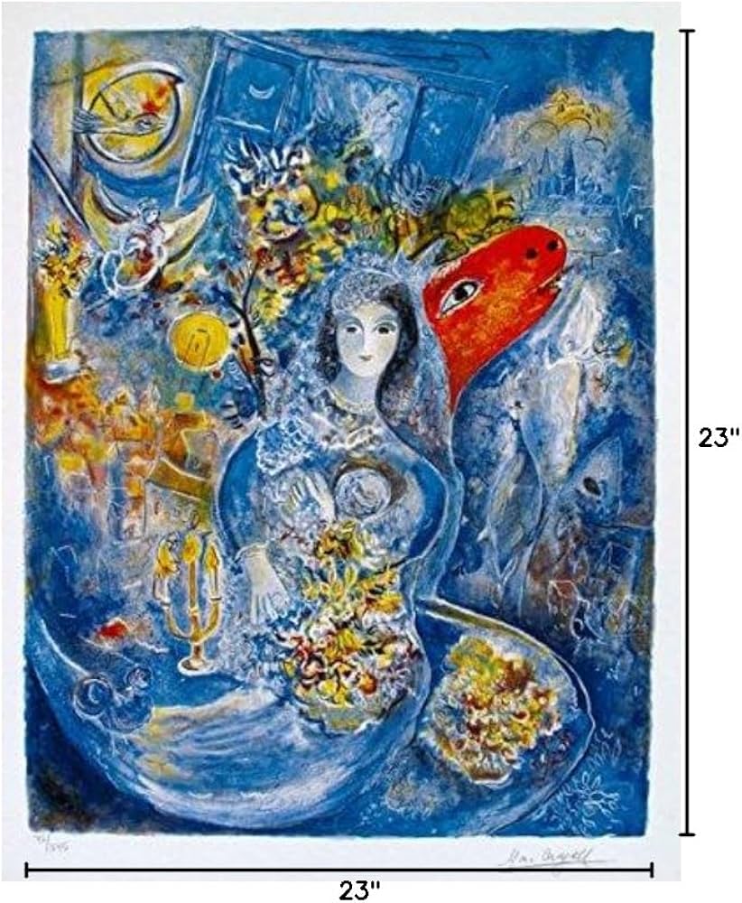 Amazon.com: Marc Chagall BELLA Limited Edition Facsimile Signed