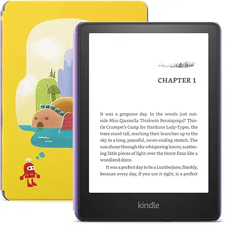 Kindle Paperwhite Kids – kids read, on average,...