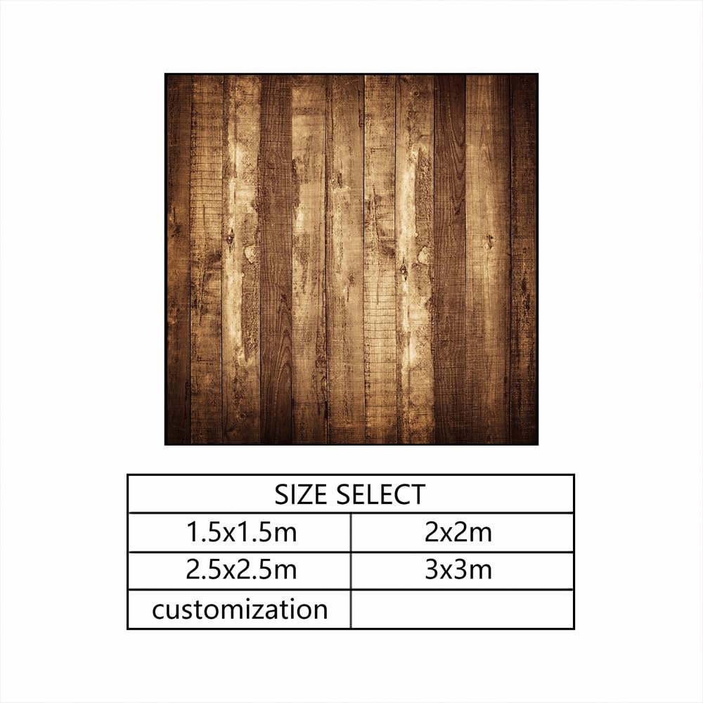 Kid Baby Showe Wood Plank Backdrop Studio Photography Background - View #7