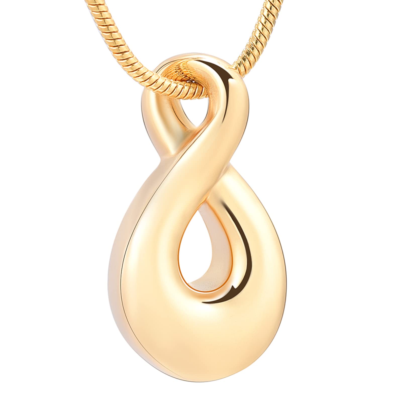 BIAIHQIE Crystal Memorial Sieraden As Keepsake Hanger Voor Human Ash Houder Rvs Crematie Urn Ketting zilver