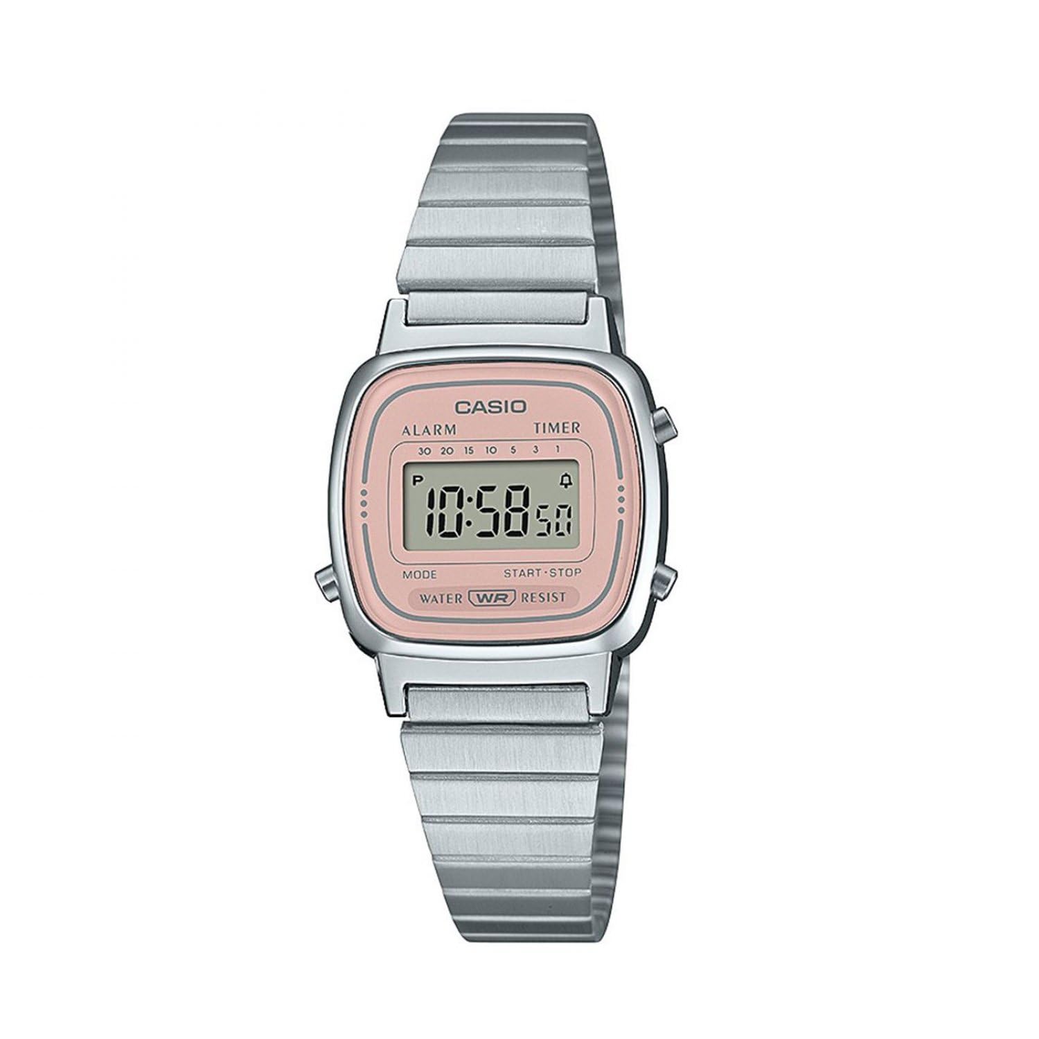 Casio VINTAGE MINI LA670WEA-​4A2EF Orologio digitale da donna Con allarme