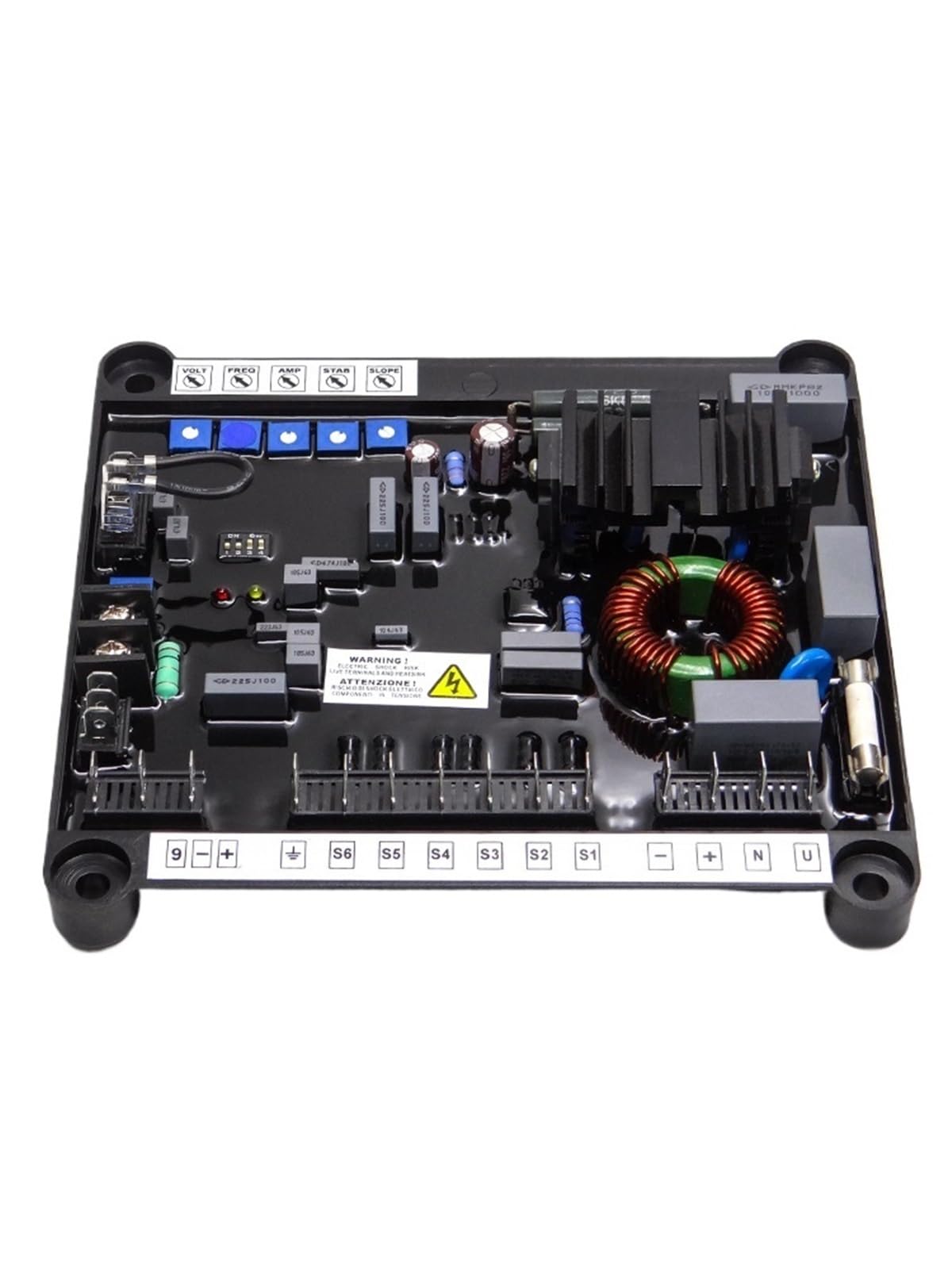 Nvsfzgiyg One Color 1Pcs M40fa640a Voltage Regulator Brushless Diesel Generator Accessories Avr Automatic Excitation(M40fa640a Regular Style)