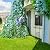 Flohover Iron Pergola Arbor Practical, Garden Arbor Arch, Metal Trellis Archway for Climbing Plants Rose Grape Vines, Pergola Decoration for Backyard Patio Lawn Pathway 7 Ft High x 4.1 Ft Wide