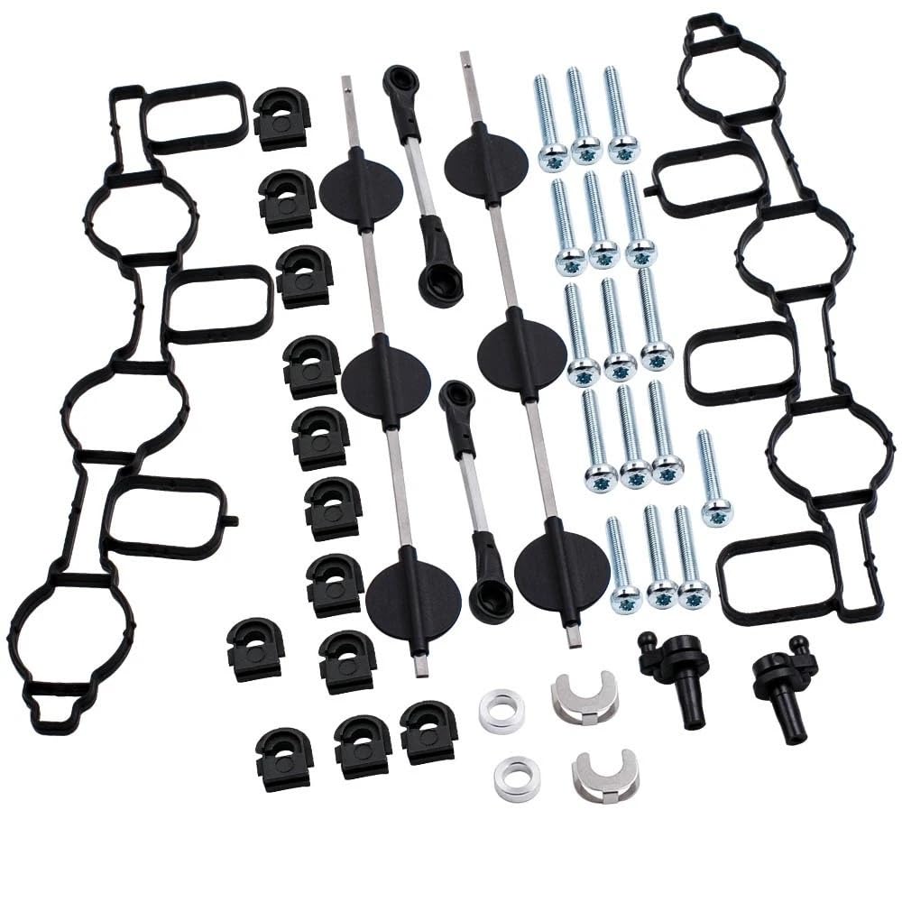 Kit de reparación de aletas de remolino colector de admisión para A4 A5 A6 Q5 Q7 2.7 3.0 TDI V6 059129712BC 059129711AG 059129712BE 059129711AF 059129712E 059129712BQ 059129712BL