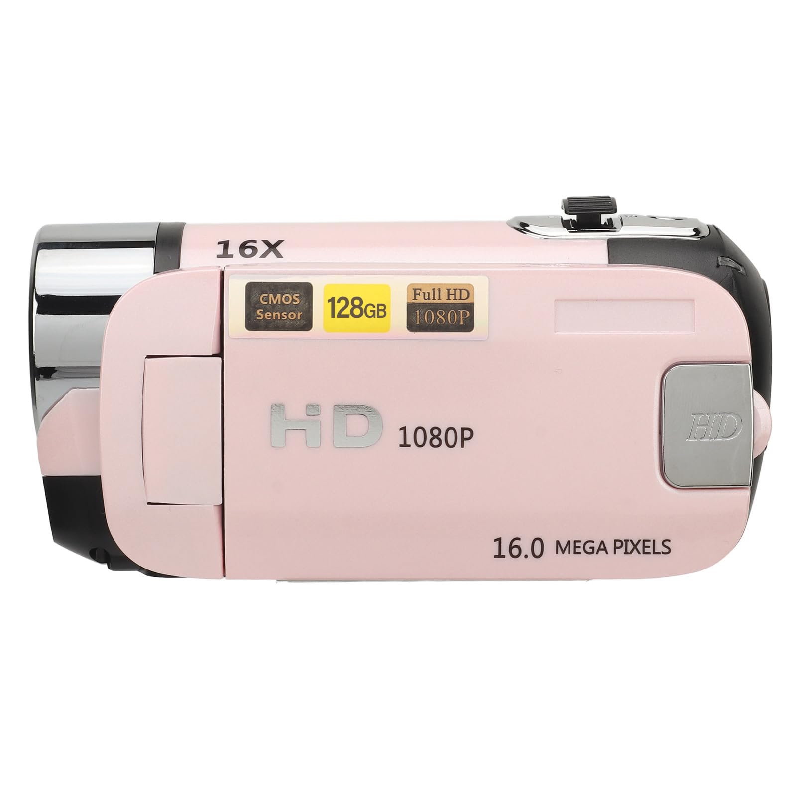 Camcorder Vintage D90 1080P Digital Camera 16MP with Rotatable 2.4 Inch Screen, 16X Zoom HD Video Recorder with Fill Light - Perfect for Travel, Weddings, and Baby Growth (Pink)-picture-19