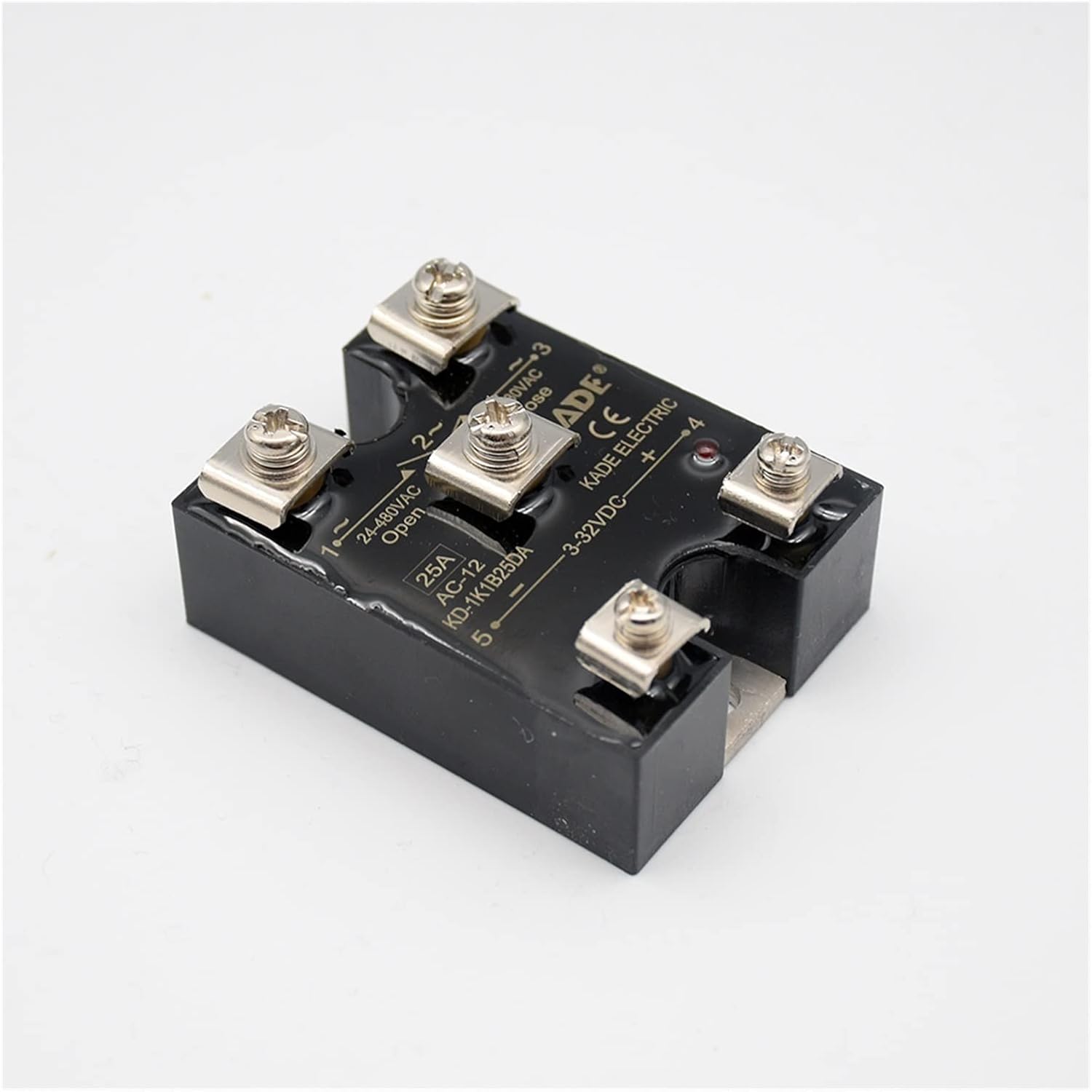 SSR 1NC and 1NO 10A 25A 40A DA Normally Closed and Open Single Phase DC Control AC SSR-10DA 25DA NC Solid State Relay(1K1B25DA)