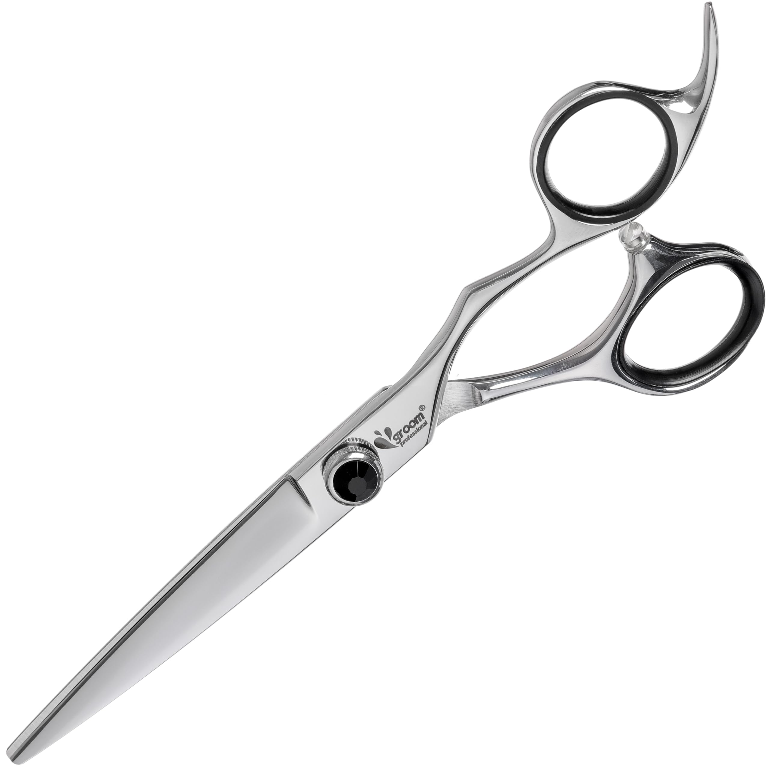 GROOM PROFESSIONAL Artesan Straight Dog Grooming Scissors - Professional Hair Scissors - Japanese 440C Steel - Razor Sharp Blades - Perfect for a Smooth & Professional Cut, 6 Inch