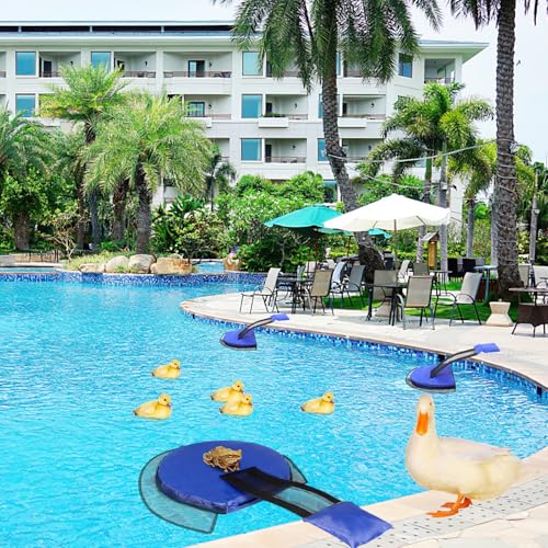 SilverChry Critter Escape Ramp, Tiersparende Fluchtrampe für Pool, Kleintier Swimming Fluchtrampe, Pool Rettungsrampe Tierrampe, Retten Frosch, Ente, Streifenhörnchen, Maus und Andere Tiere