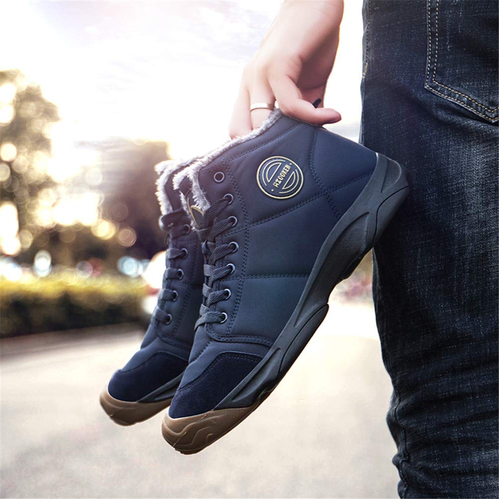 Azooken Hombre Mujer Botas de Invierno Zapatillas Trekking Senderismo Impermeables Nieve Antideslizante Calientes Botines 36-46
