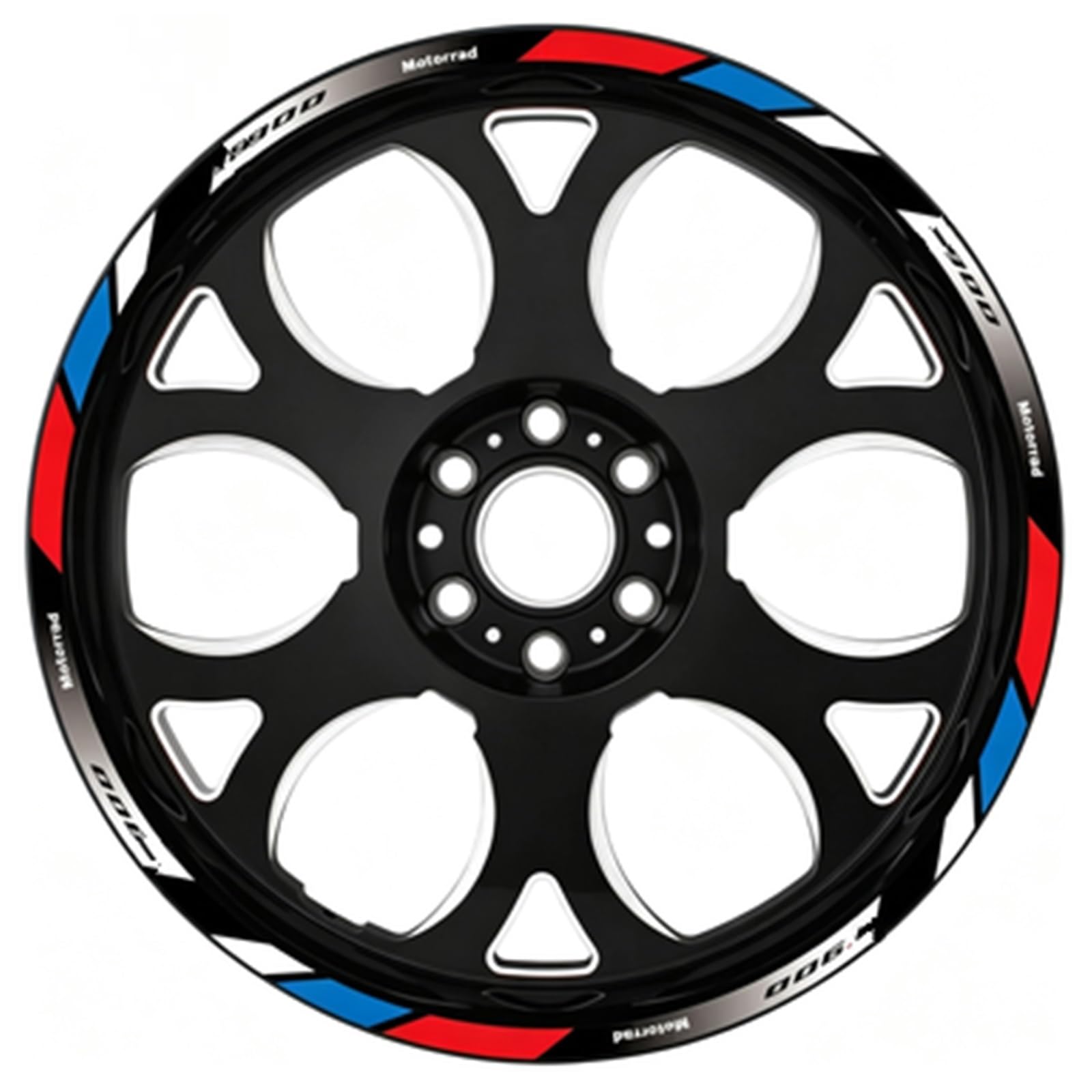 Reflective Motorcycle Wheel Sticker Hub Decals Rim Stripe Tape Waterproof for BMW F900R F900XR F 900 Xr F900 R(Color2)