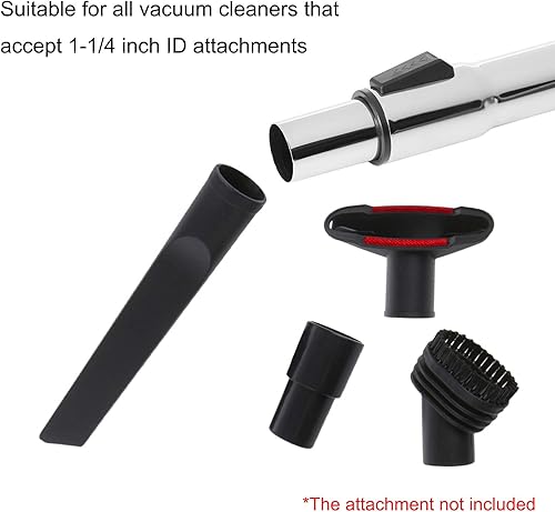 Miniatura 4 de Eagles Varitas de extensión de 1-14 pulgadas, accesorios para aspiradora, manguera de vacío de 1.260 in, extensión de tubo de varilla cromada hasta