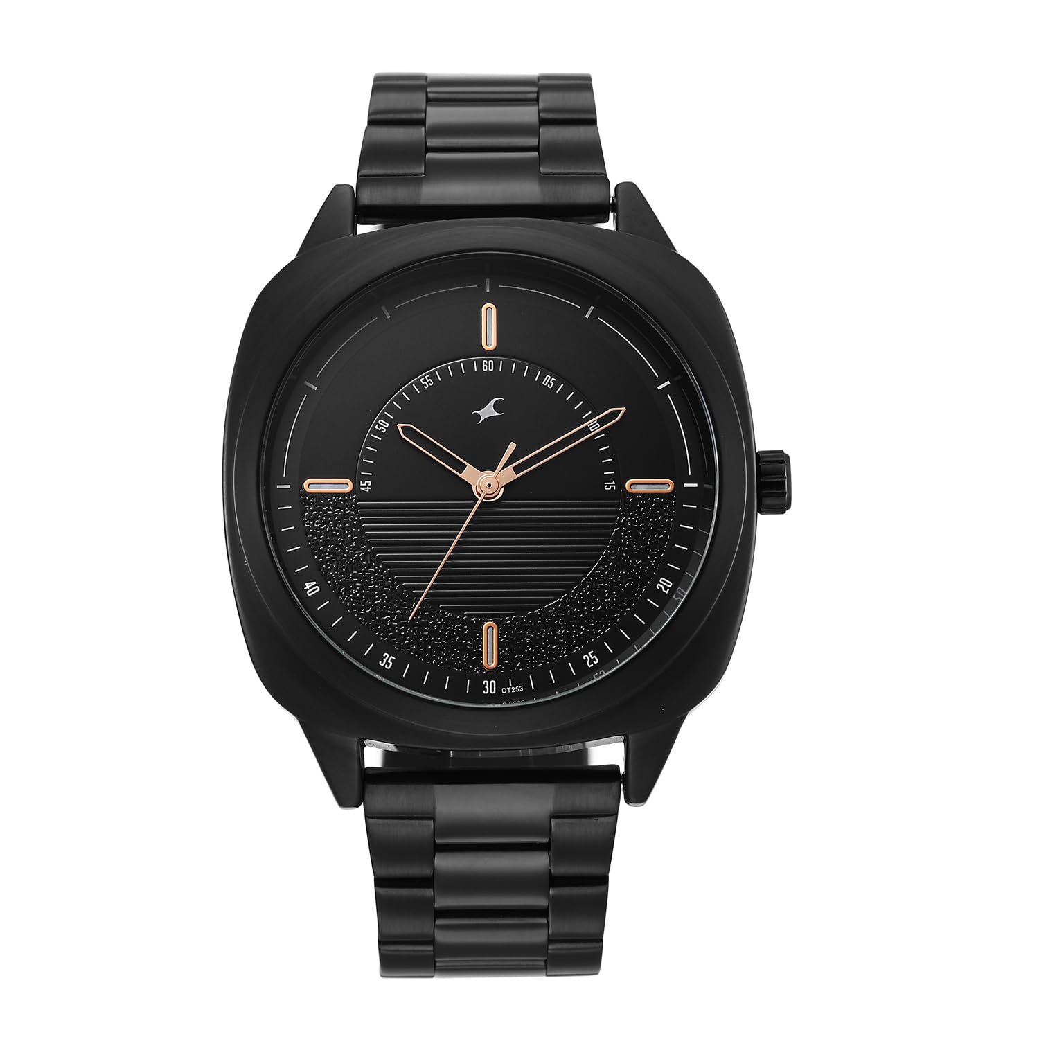 Fastrack Stunners X Quartz Analog with Black Dial Black Stainless Steel Strap Watch for Men - 38161NM02-image-11