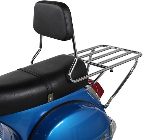 Estante trasero Prima BBQ (con respaldo) serie Vespa P, Stella