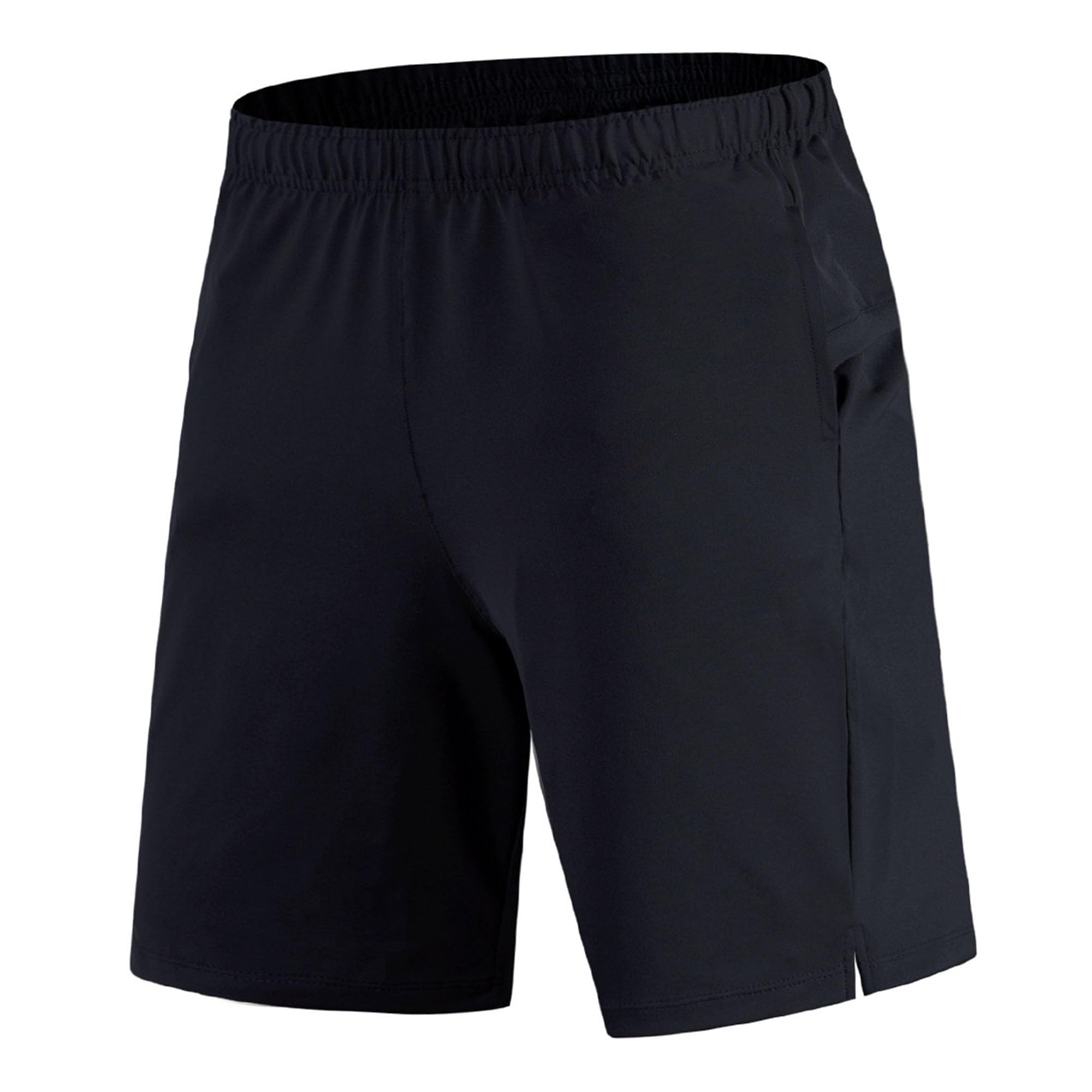 Mens Drawstring Fitness Shorts Basketball Sport Shorts with Pockets Training Running Quick Drying Short
