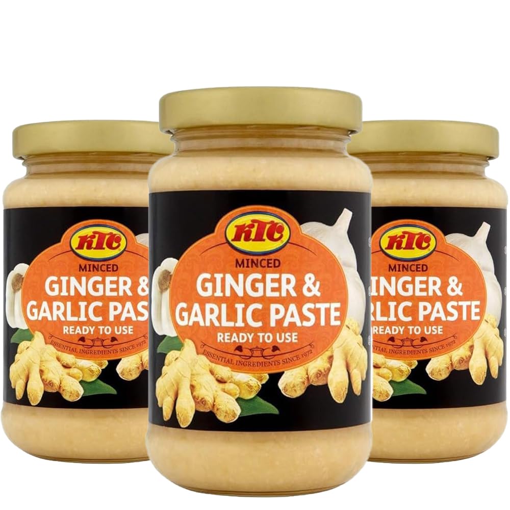 KTC Pasta de ajo y jengibre 210g (paquete de 3)