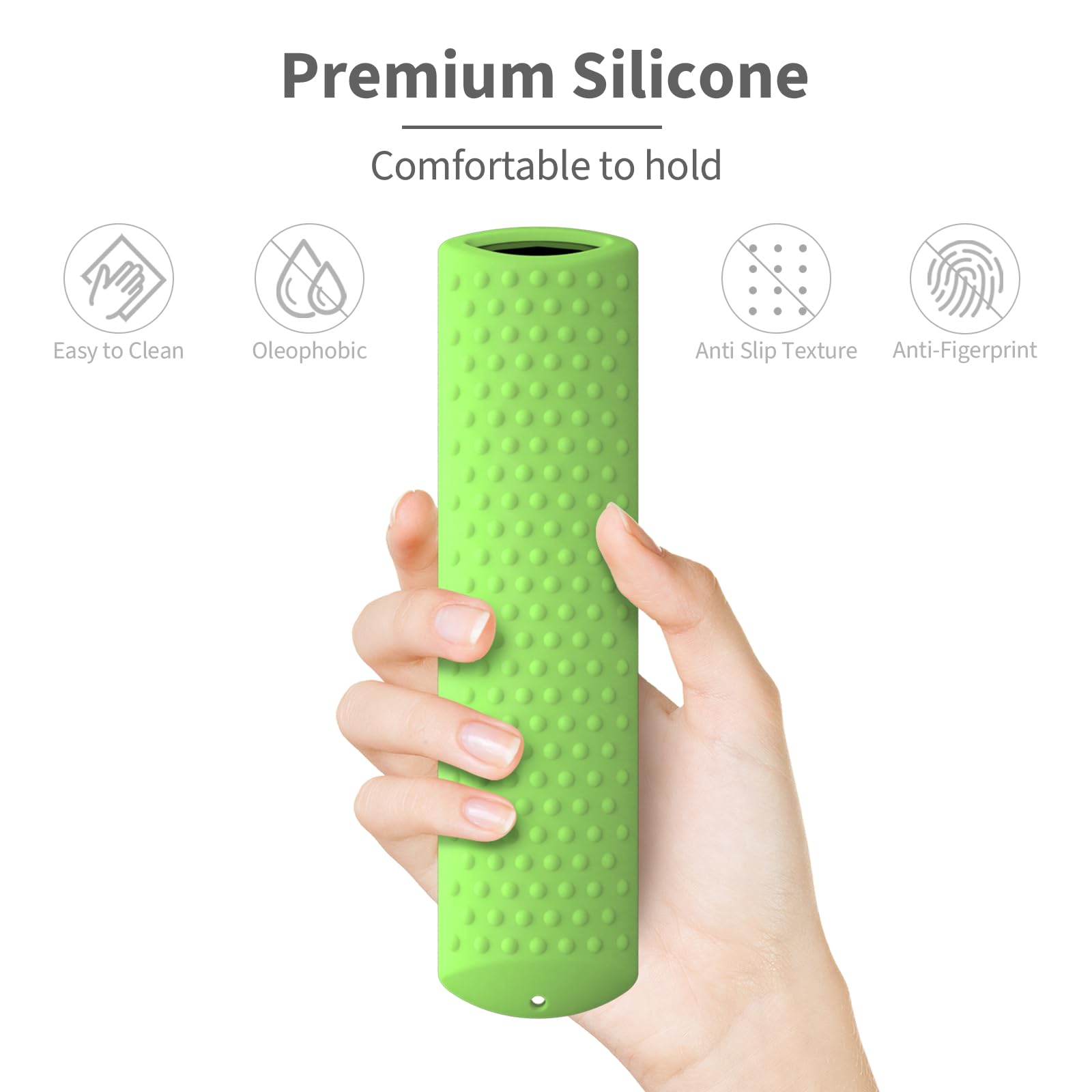 Silikonhülle, 16,4 cm (6,4 Zoll), kompatibel mit Fire TV Stick 4K Max 2. Generation 2023 Fernbedienung, Toshiba/Insignia Smart TV Fernbedienung, Silikonhülle, Anti-Rutsch-Hülle mit Umhängeband