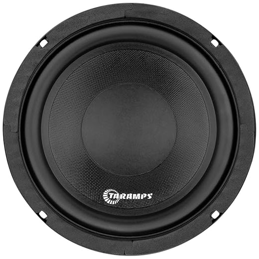 Alto Falante 6 T 500 SW 4 ohms 6 Polegadas Taramps Som Automotivo