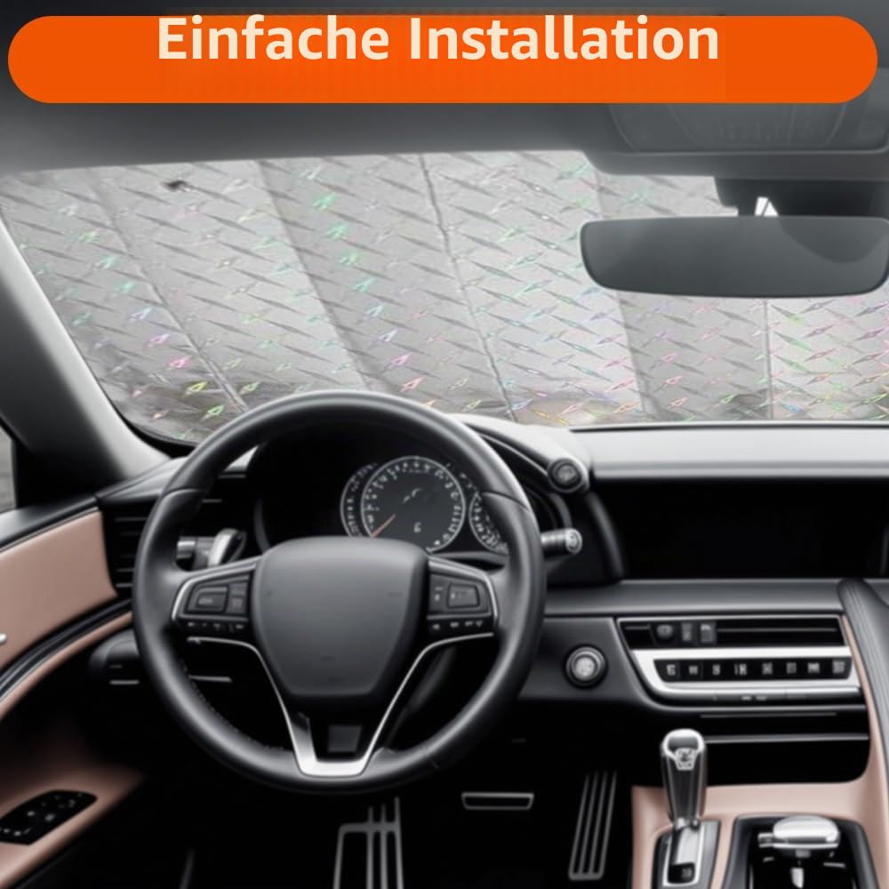 Car Sun Shade Universal-Sonnenschutz für die Frontscheibe, blockiert UV-Strahlen Sonnenschutz, Sonnenschutz