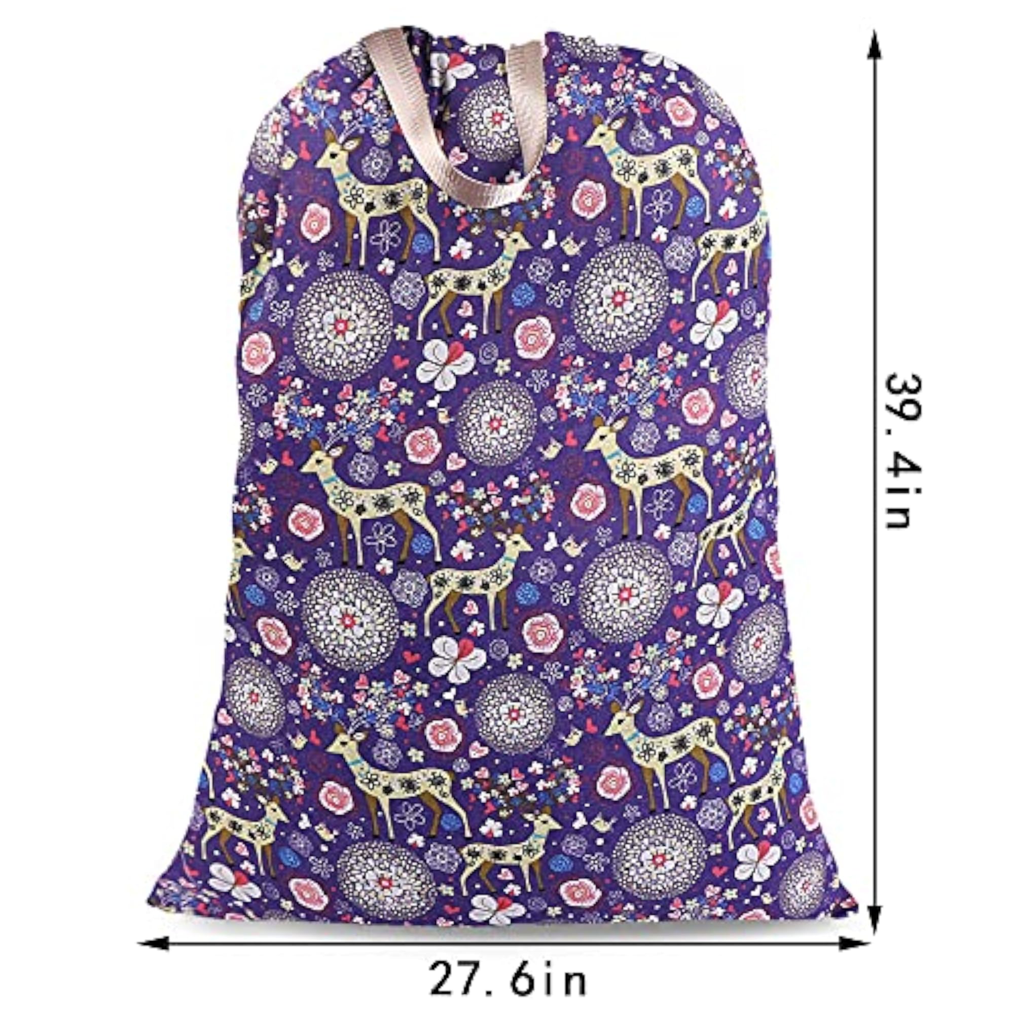 Extra Large Laundry Bag with Drawstring Closure
