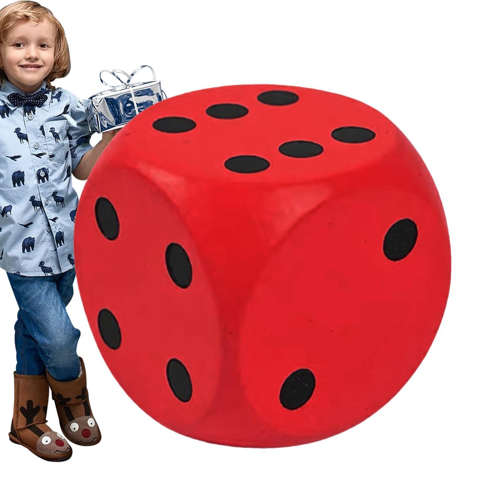 Large Foam Dice, 15cm Giant Dice, Educational Cube Toys For Kids Math Learning, Classroom Fun Giant Teaching Aid, For Teachers, Group Activities, Game Nights