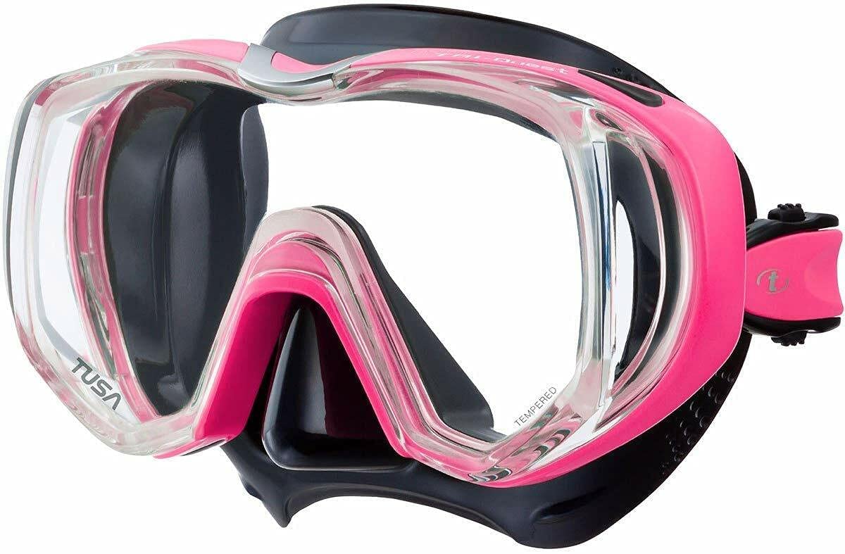 Taucherbrille Tusa Tri-Quest Freedom - tauchmaske schnorchelmaske erwachsene silikon (M-3001)