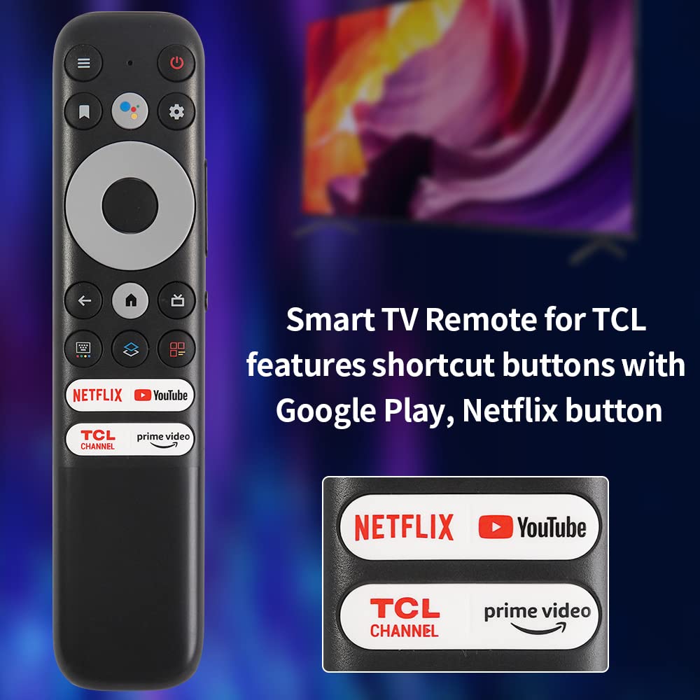 Amazon | 交換用リモコン TCL スマートテレビ用 マジックボイス付き