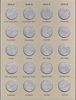Vista 4 de H.E. Harris & Co. US Washington National Parks Quarter Coin Folder Two Volume Set P & D 2010 – 2021#2880,2881