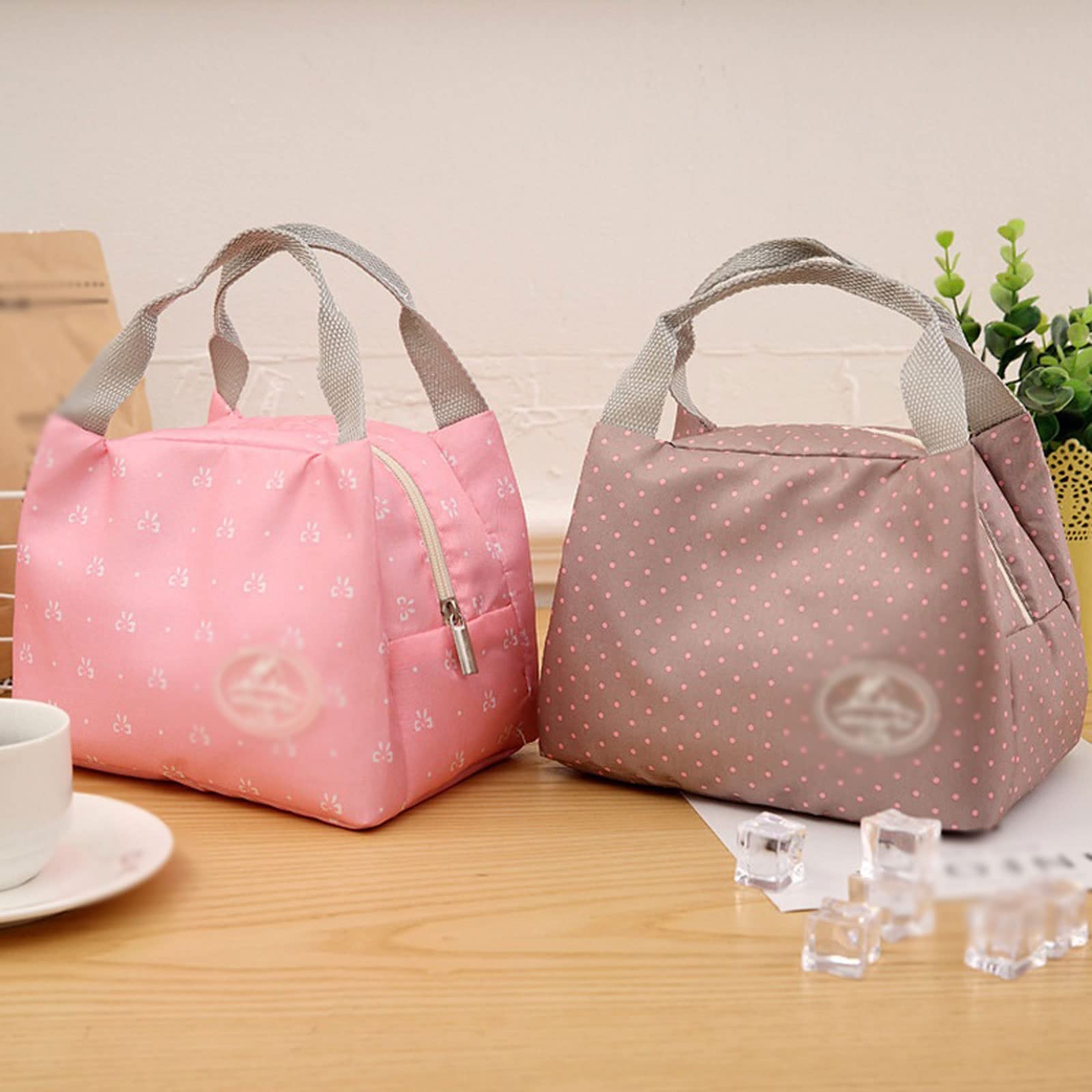 Contenedor térmico para Alimentos, Bolsa de Almuerzo con Aislamiento, Estuche de Transporte para Picnic frío, lonchera portátil térmica, Bolsa Bento, contenedor para almu