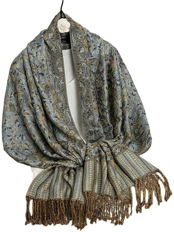 Shawl Wraps for Women Women Scarf Printed Winter Warm Shawl and Wraps Long Jacquard Female Foulard
