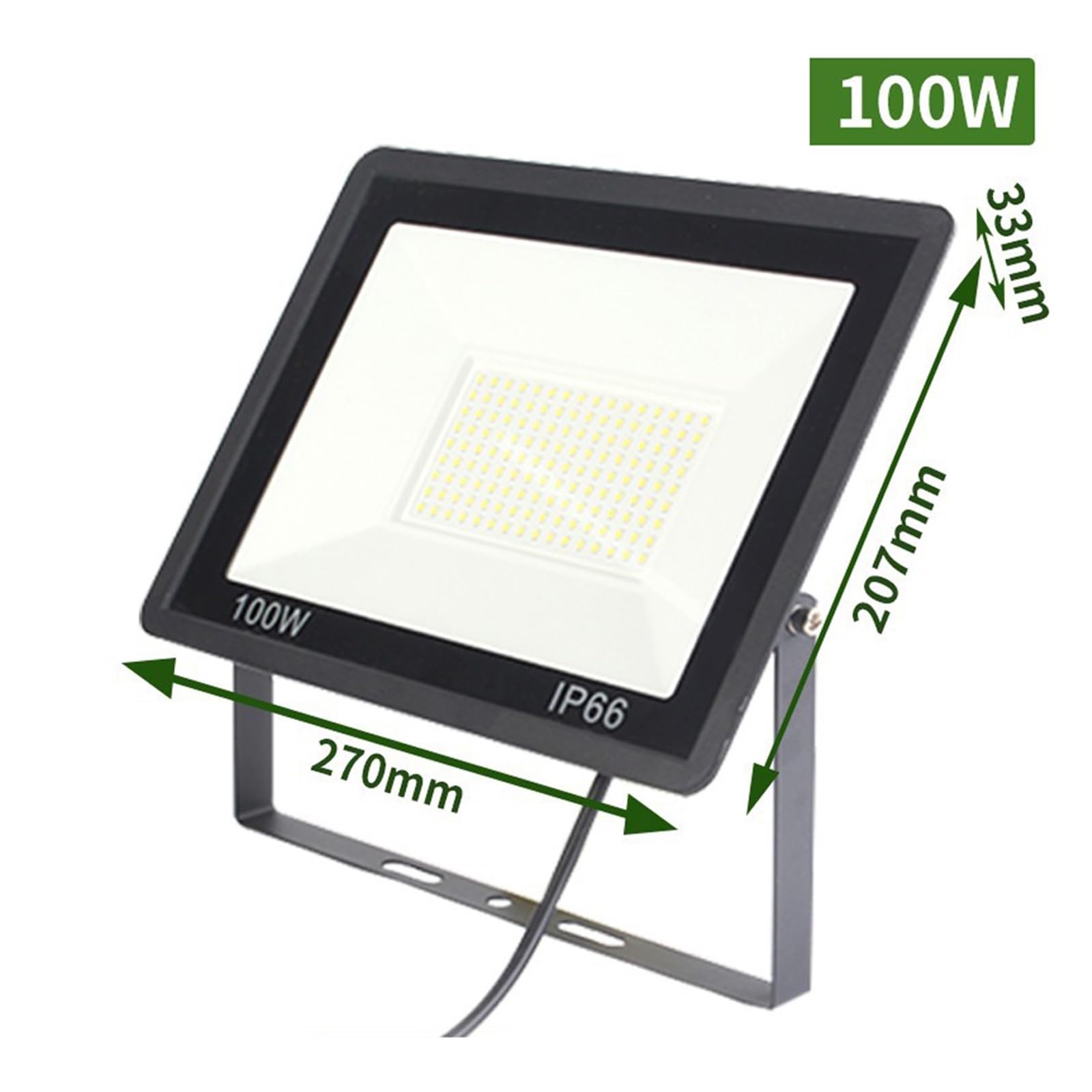 Fari LED da Esterno, 20W 30W 50W 100W LED Proiettore for Esterni IP66 Proiettore Impermeabile Riflettore Faretto da Giardino Parete Esterna Impermeabile,per piazzali, Cortili, Garage e Altro