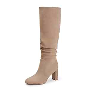 【me】　【_Fot】heel soft boots Amazon.com | mysoft Women's Ankle Boots Square Toe Side