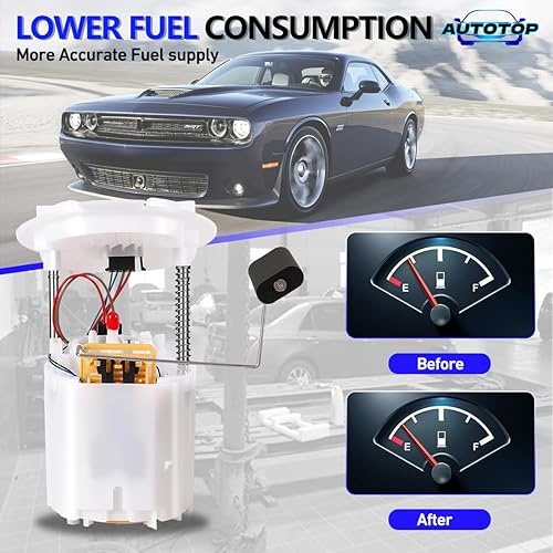 Miniatura 8 de Conjunto de módulo de bomba de combustible eléctrica E3768M P76297M  Compatible con Cadillac Escalade V8-6.2L 2009-2014, Chevrolet Tahoe 2008-2014,