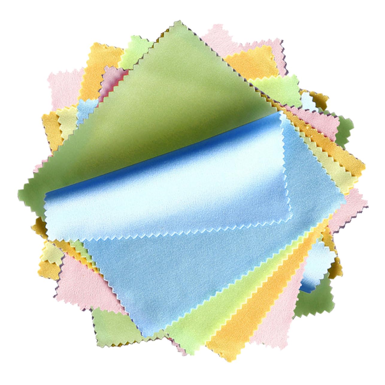 Healeved 500piezas Paquete De Paños De Para Limpieza De Gafas y Pantallas y Superficies y Reutilizable