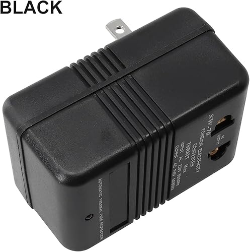 Miniatura 5 de Convertidor de voltaje de amplio rango Transformador de voltaje 110V120V Convertidor de corriente de doble canal Paso hacia arriba o bajar a